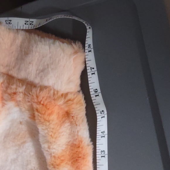 Nwt's Lux Storia Tyedye Faux Fur Zip up Jacket with Pockets - Picture 12 of 16